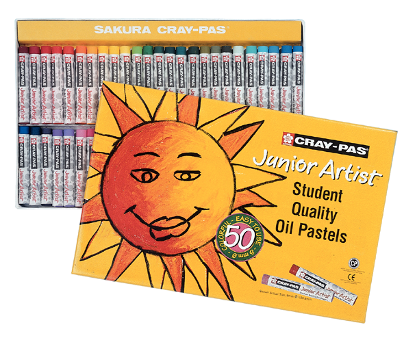 Sakura Cray-Pas Junior Artist : Oil Pastels for Kids : Set of 50